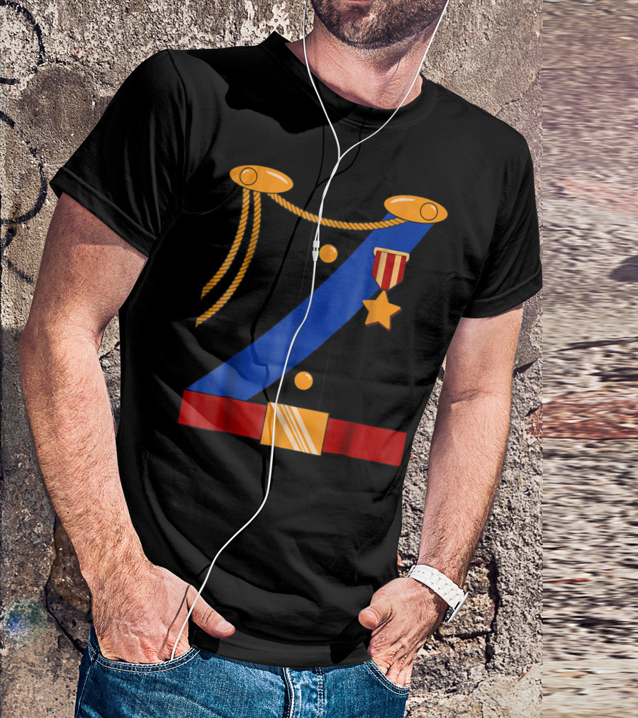 Prince Charming Royalty Costume Medal Funny Halloween T-Shirt
