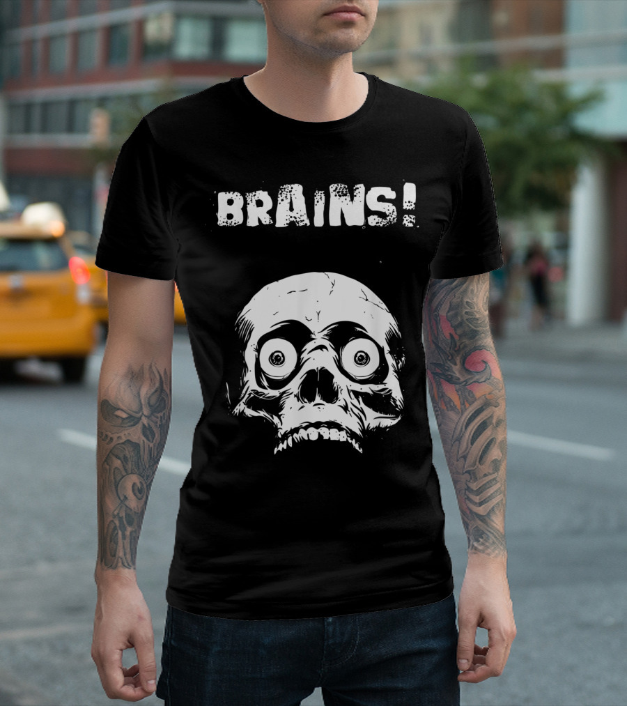 Return Of The Dead Living Zombie Brains T-Shirt