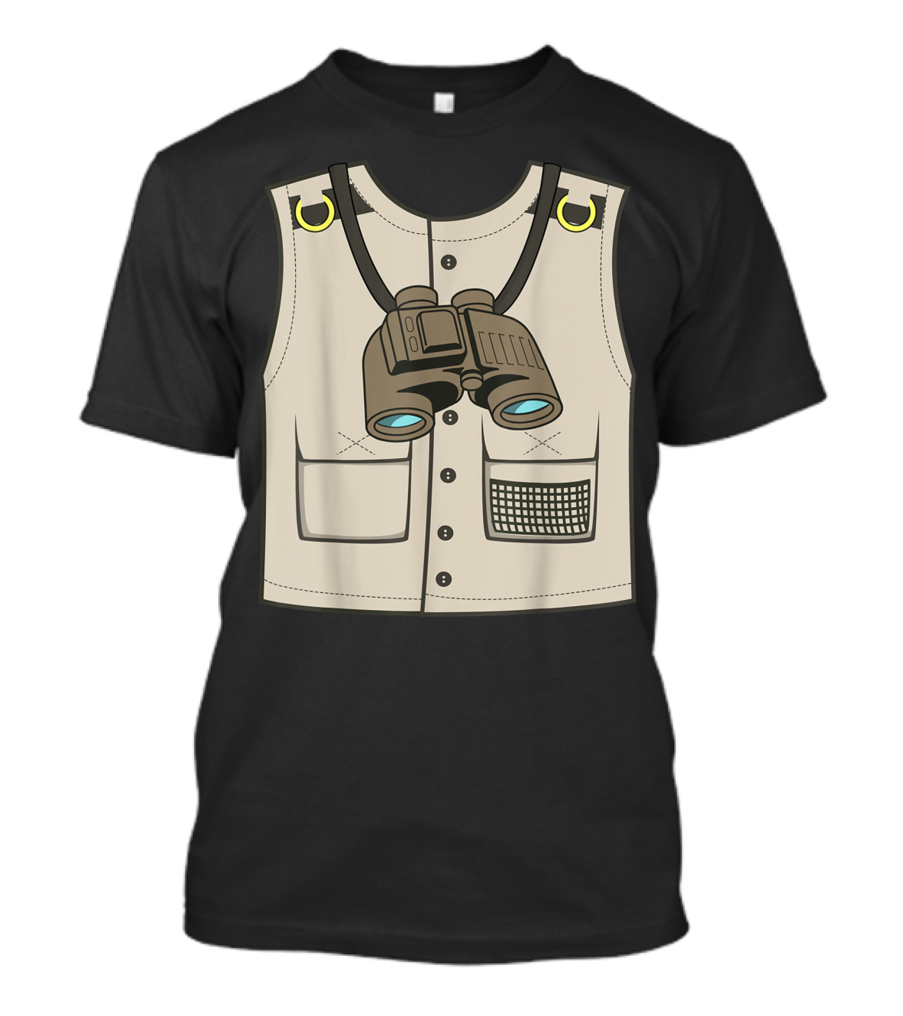 Safari Explorer Binocular Vest T-Shirt