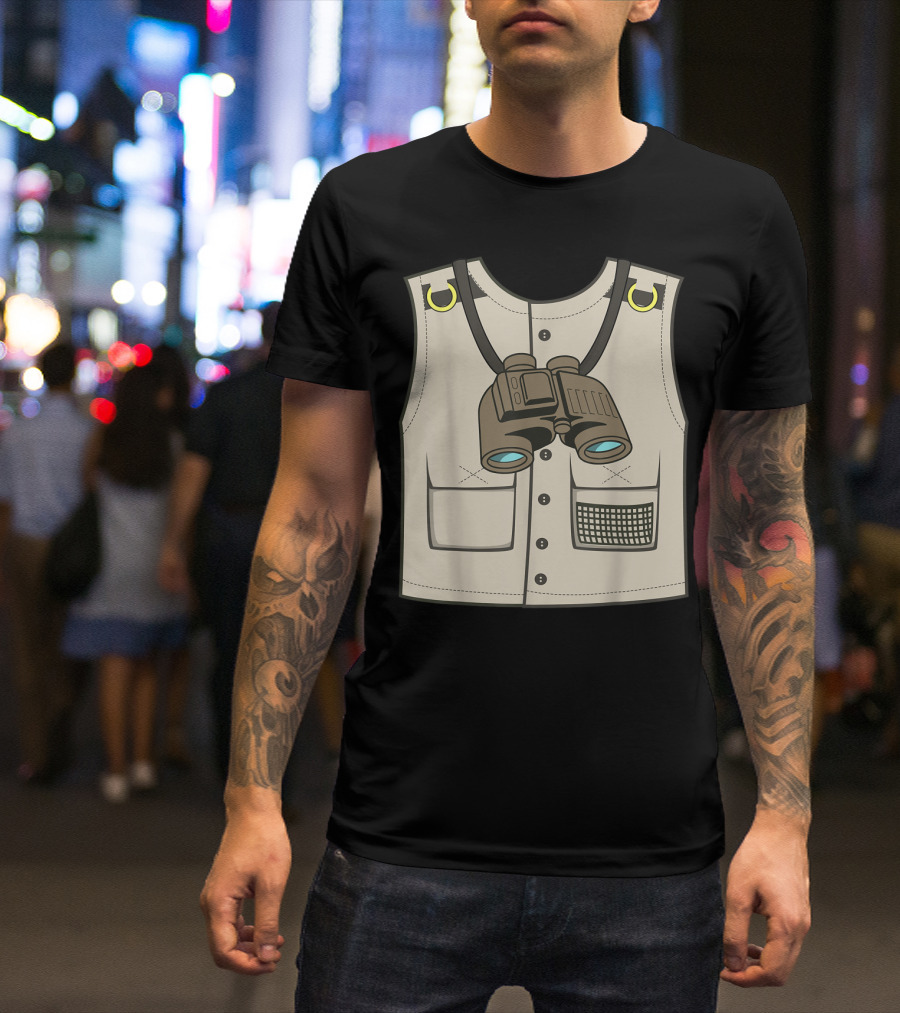 Safari Explorer Binocular Vest T-Shirt
