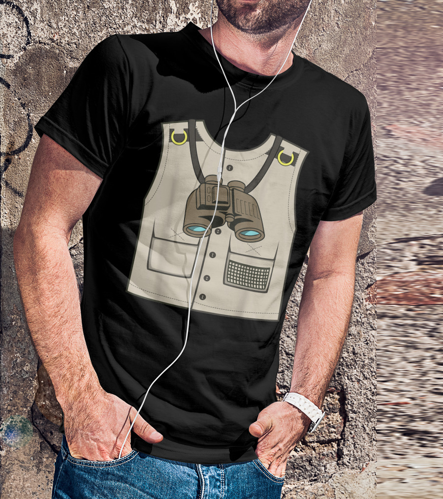 Safari Explorer Binocular Vest T-Shirt