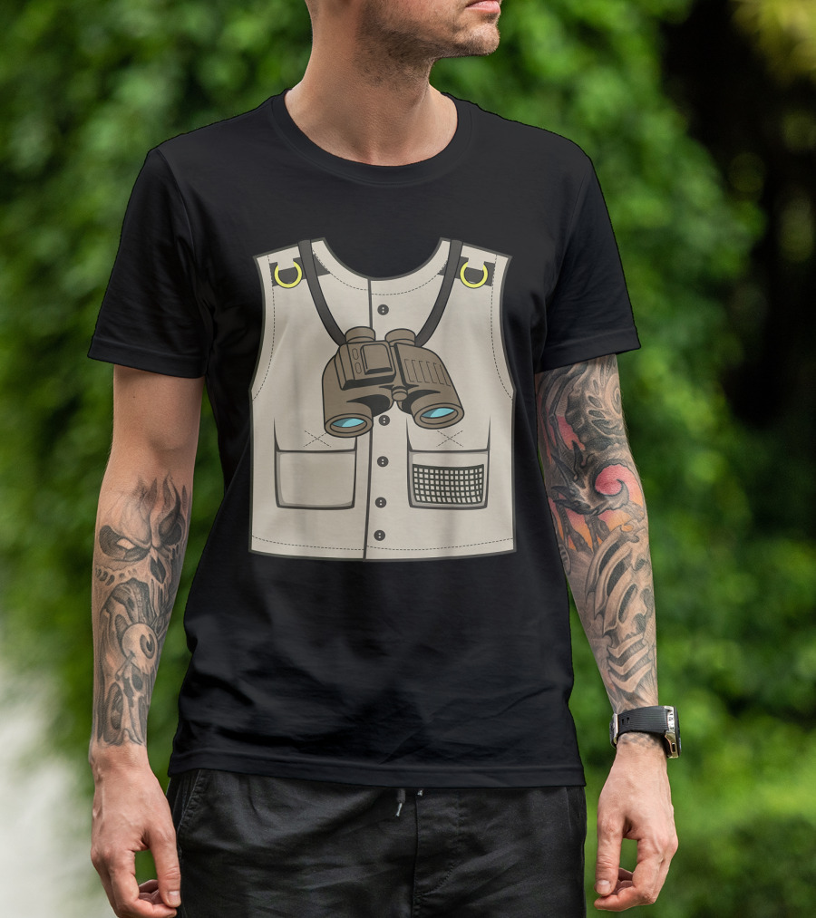 Safari Explorer Binocular Vest T-Shirt