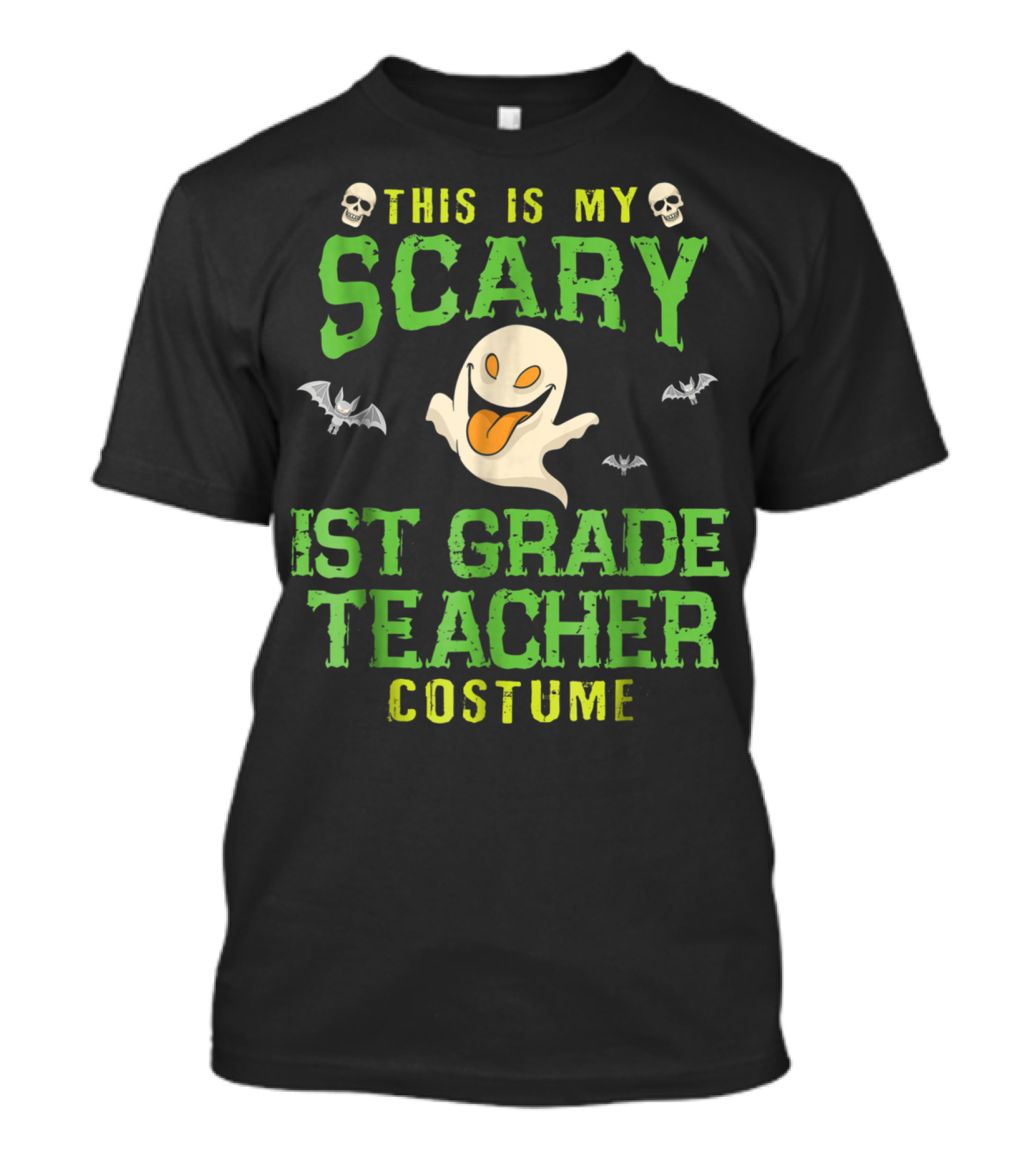 This Is My Scary 1st Grade Teacher Costume T-Shirt