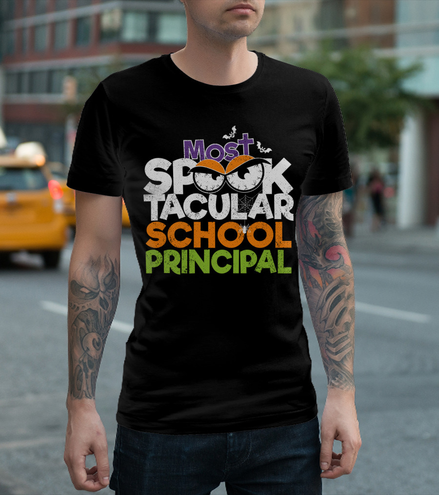 Most Spooktacular School Principal T-Shirt