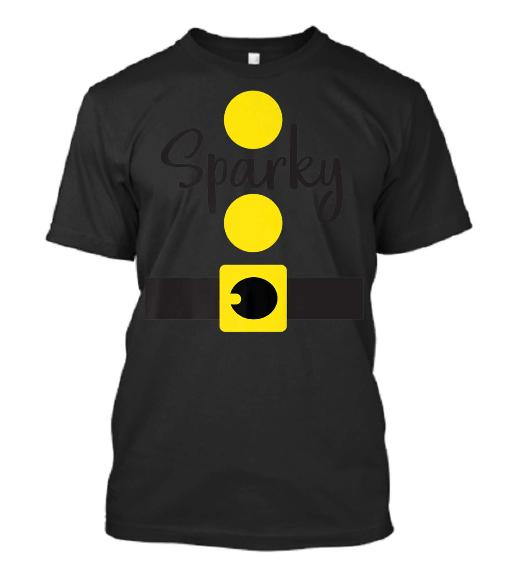 Sparky Halloween Dwarf Costume Belt T-Shirt