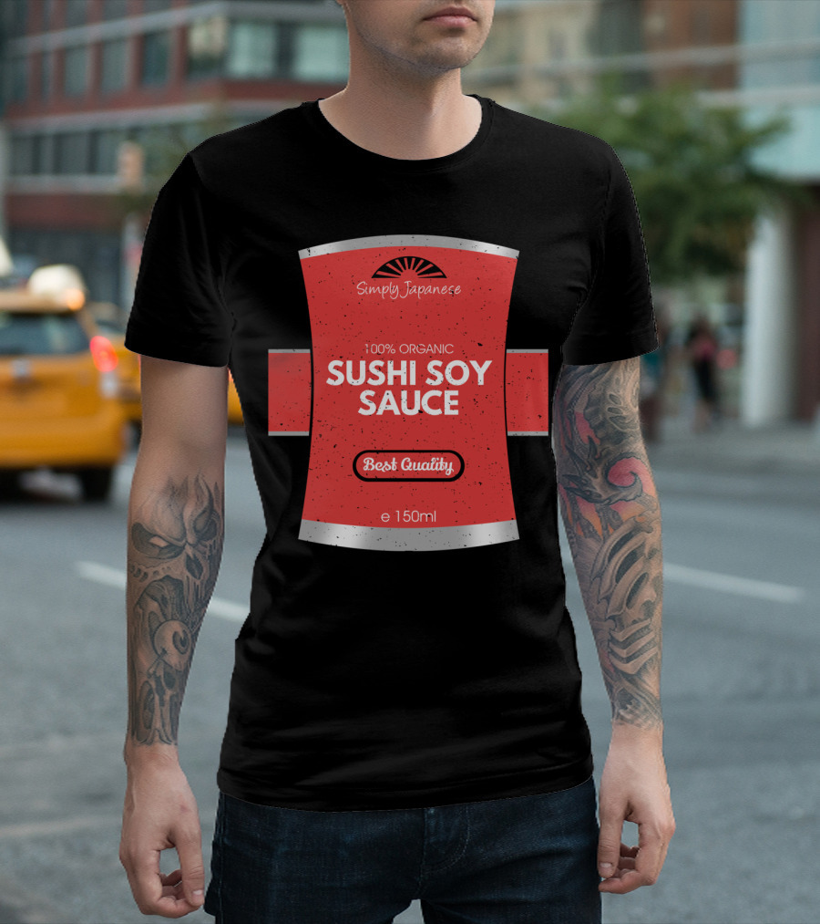 Simply Japanese 100% Organic Sushi Soy Sauce Best Quality 150ml T-Shirt