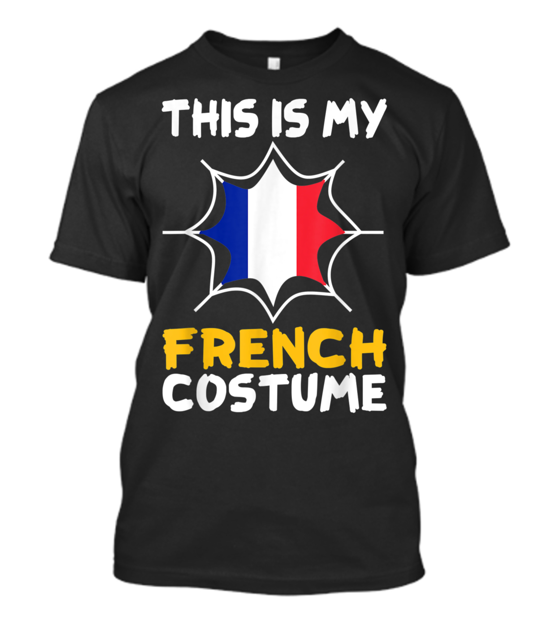 This Is My French Costume Halloween T-Shirt