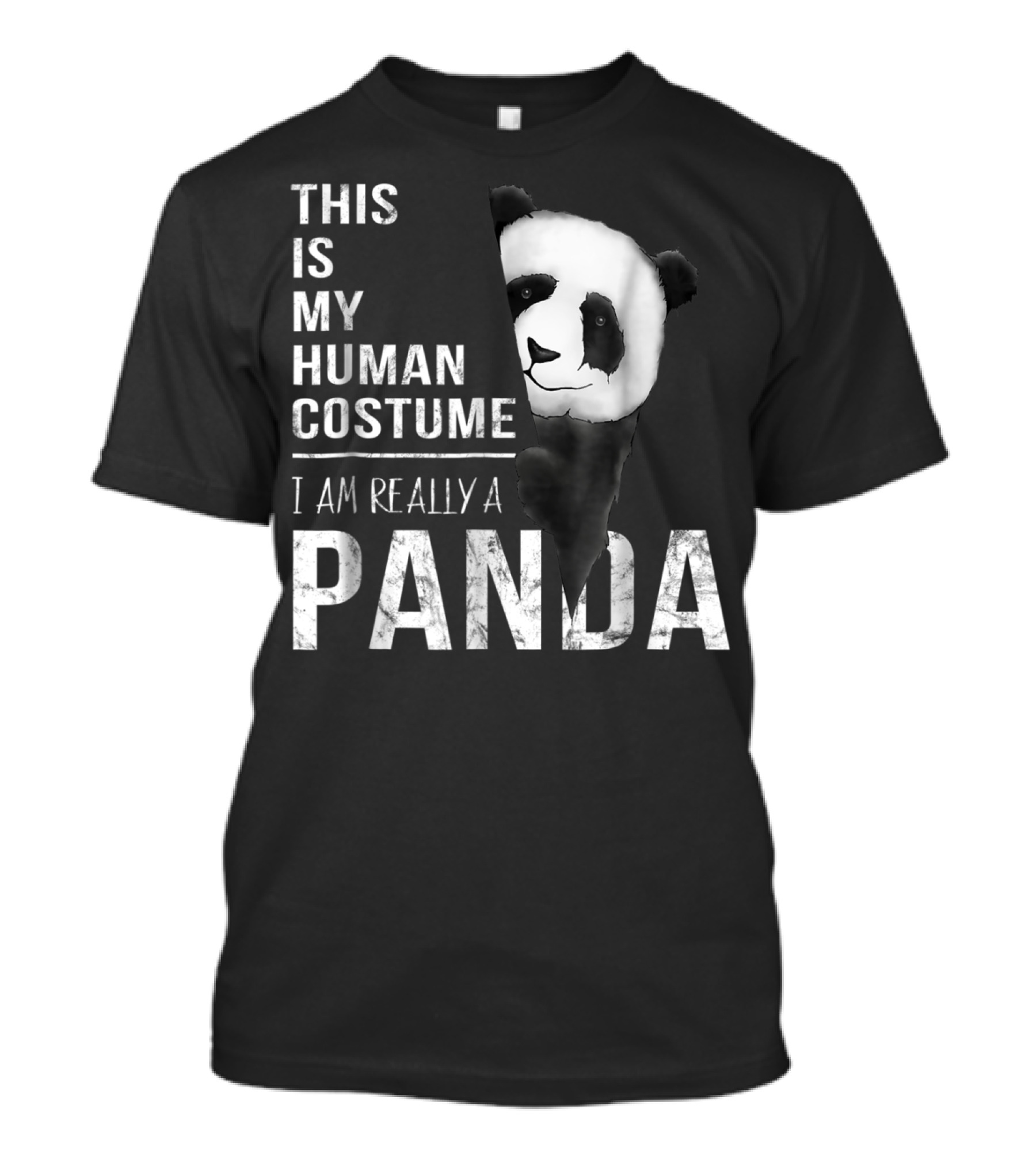 This Is My Human Costume I Am Really A Panda T-Shirt