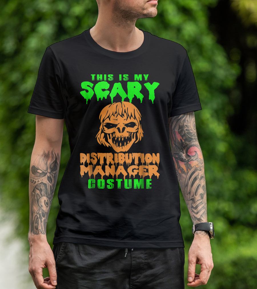 This Is My Scary Distribution Manager Costume T-Shirt