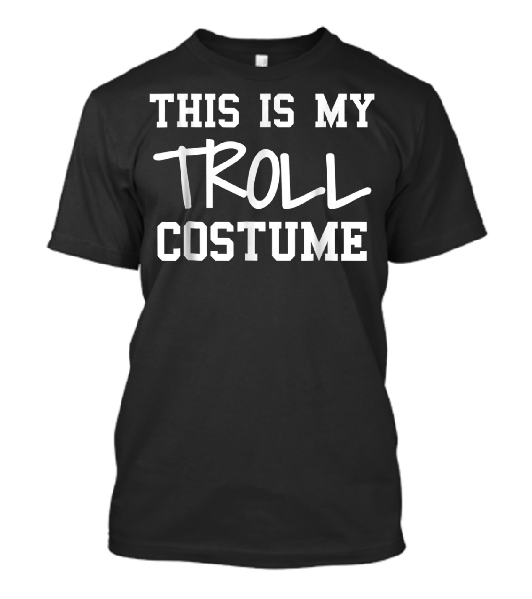 This Is My Troll Costume Halloween Party Funny T-Shirt