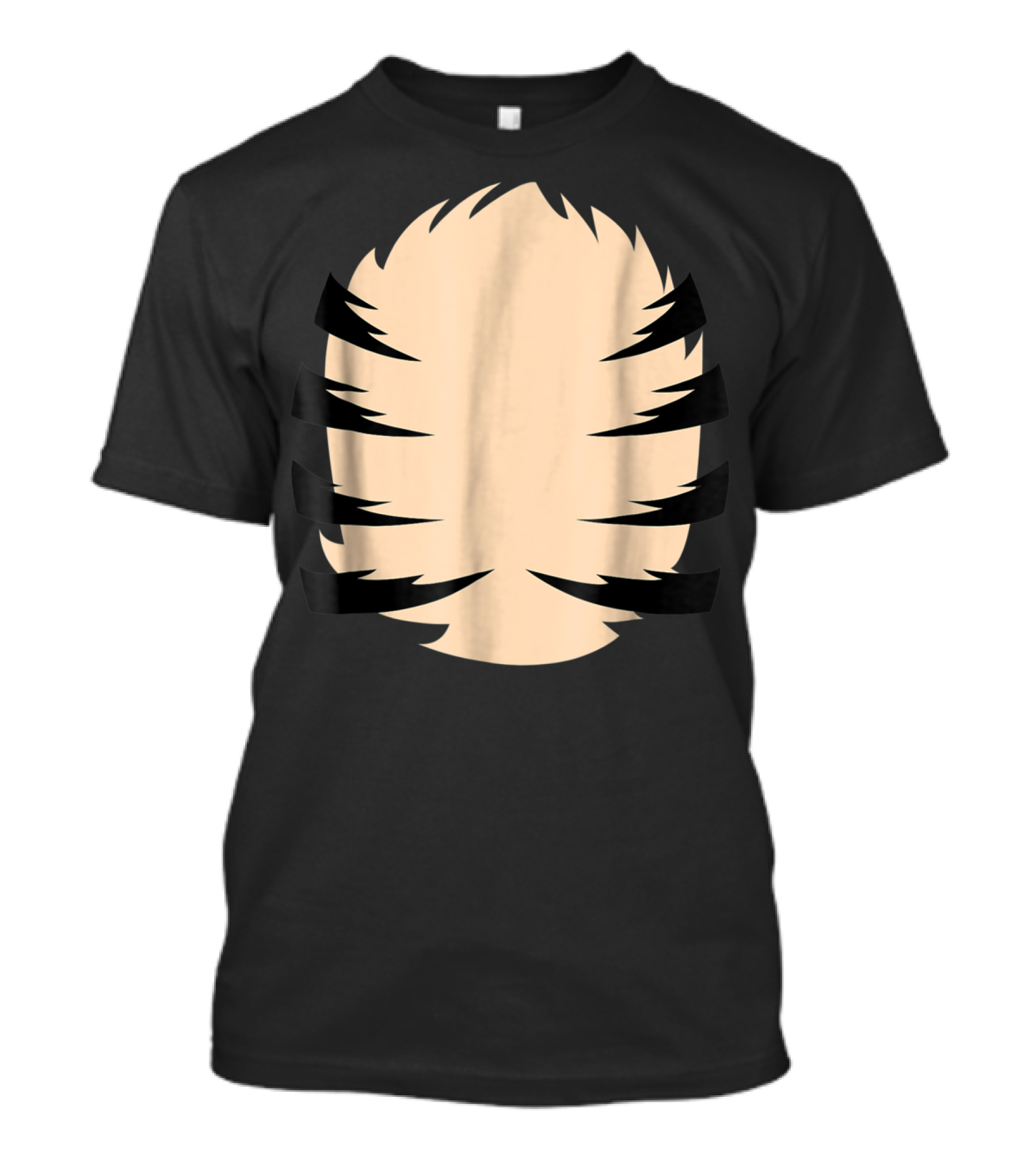 Tiger Striped Claw Mark Minimalistic T-Shirt