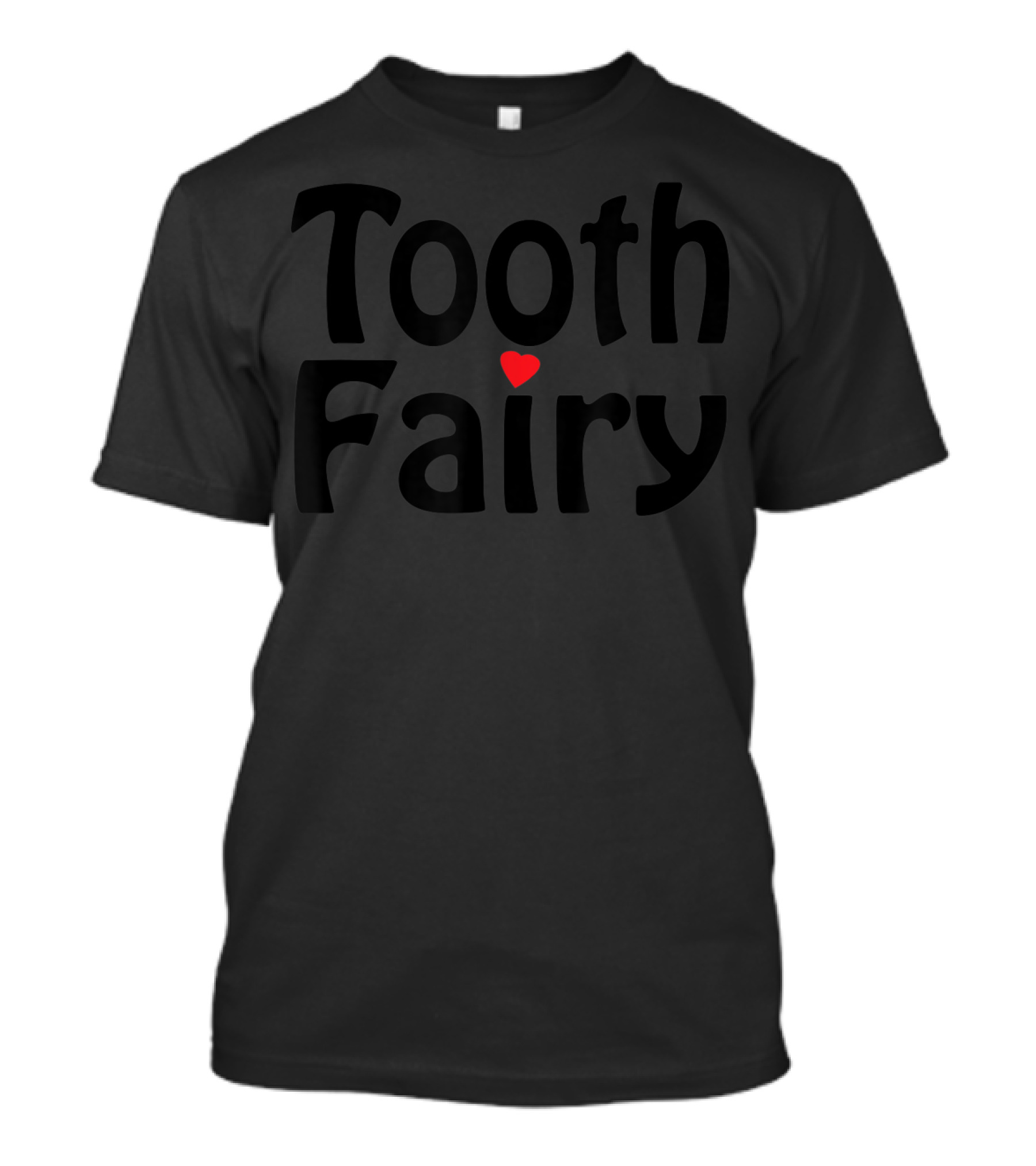 Tooth Fairy Red Heart T-Shirt