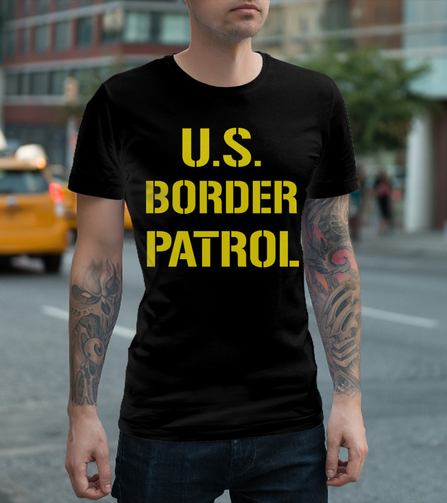 U.S. Border Patrol Halloween Costume ICE T-Shirt