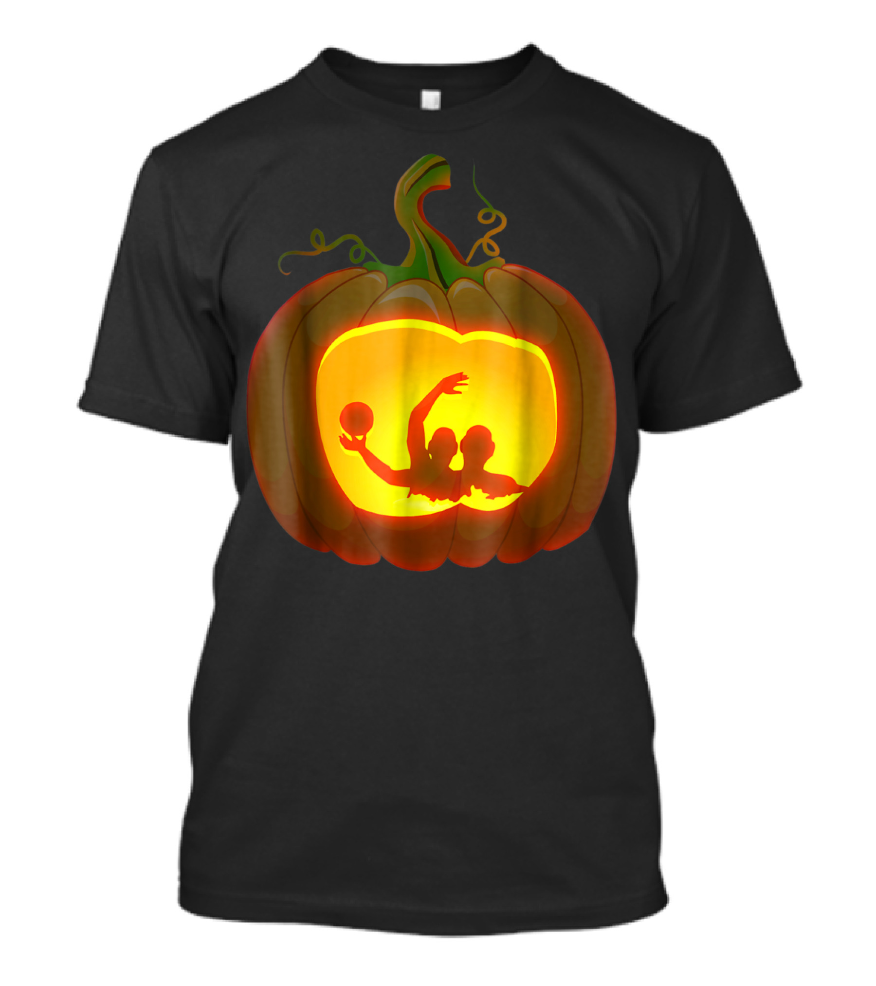 Water Polo Jack-O'-Lantern T-Shirt
