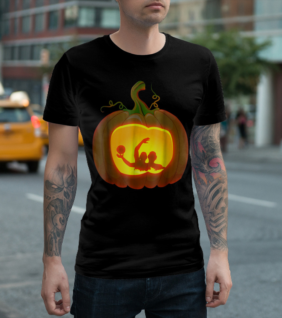 Water Polo Jack-O'-Lantern T-Shirt