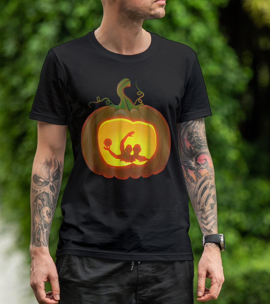 Water Polo Jack-O'-Lantern T-Shirt