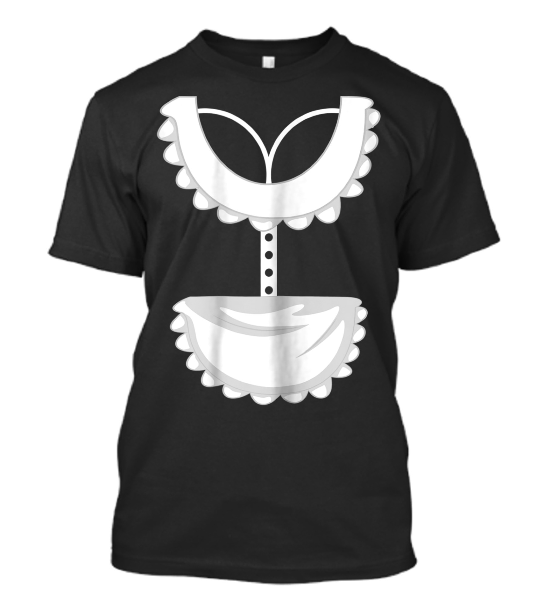 French Maid Apron Costume T-Shirt