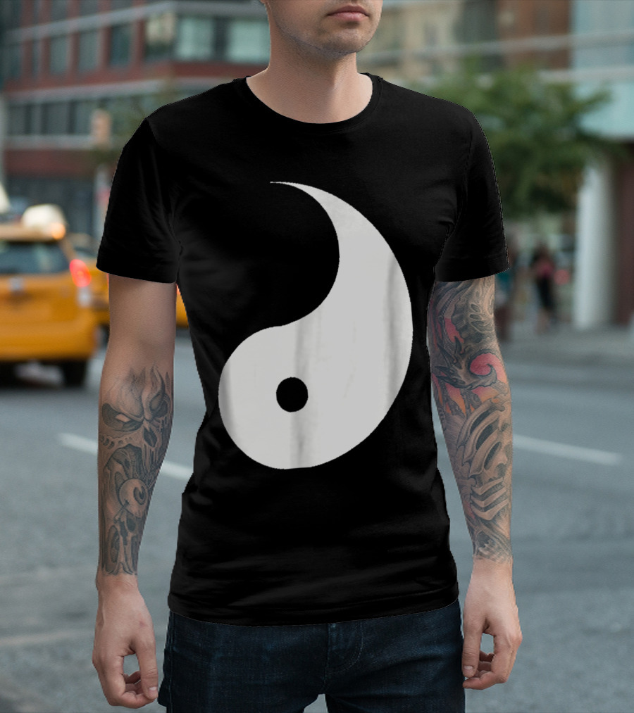 Yin Yang Halloween T-Shirt