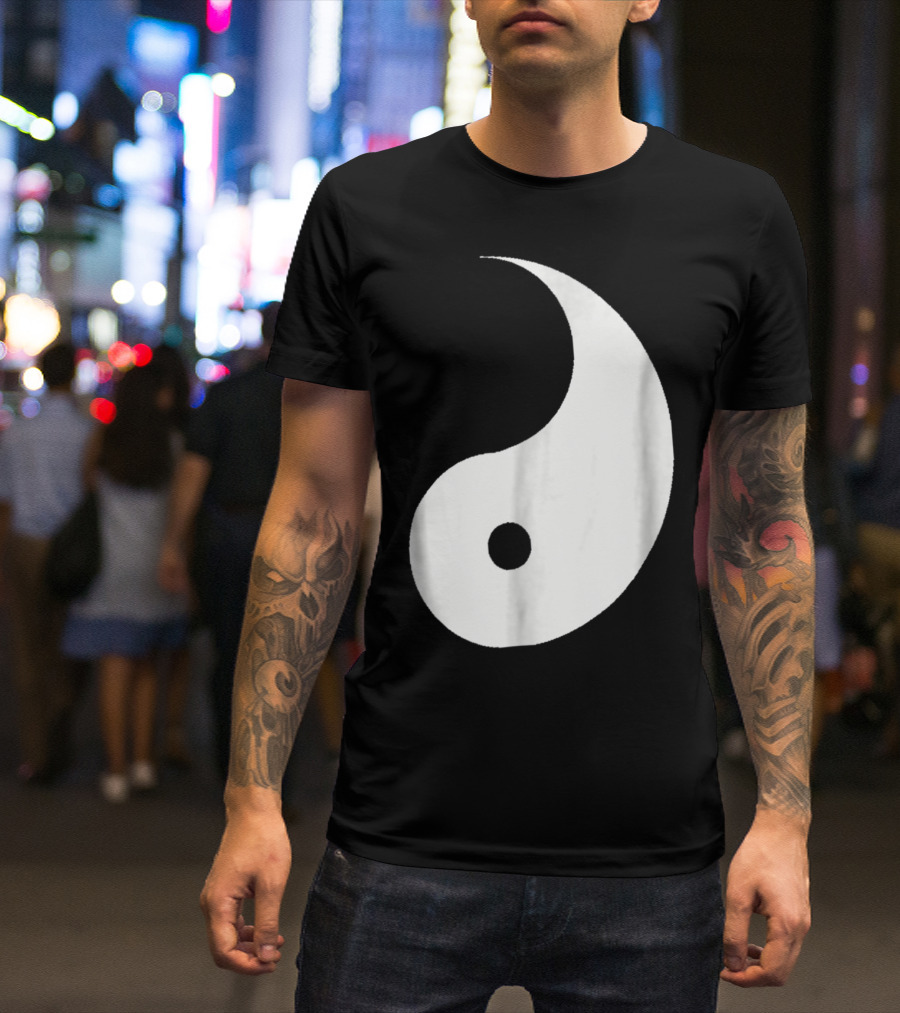 Yin Yang Halloween T-Shirt