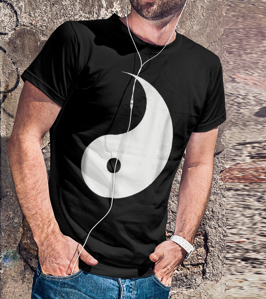 Yin Yang Halloween T-Shirt