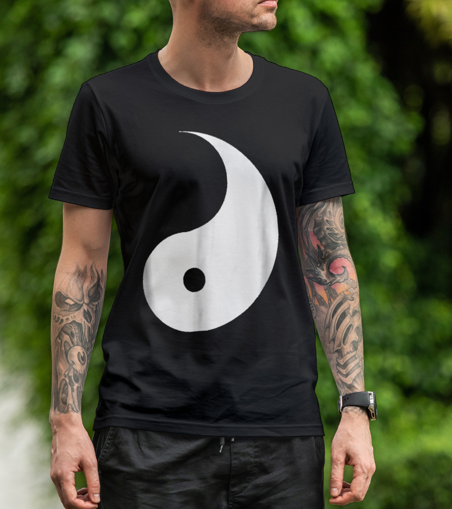 Yin Yang Halloween T-Shirt