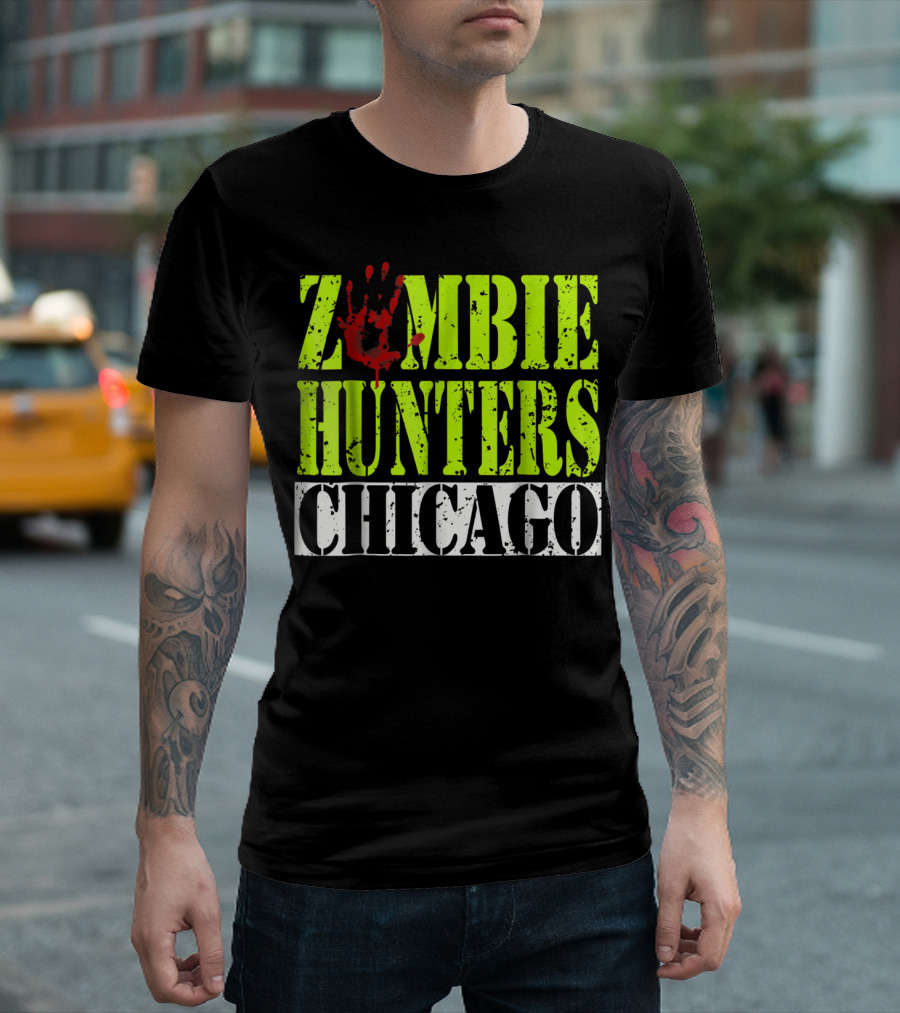 Zombie Hunters Chicago T-Shirt