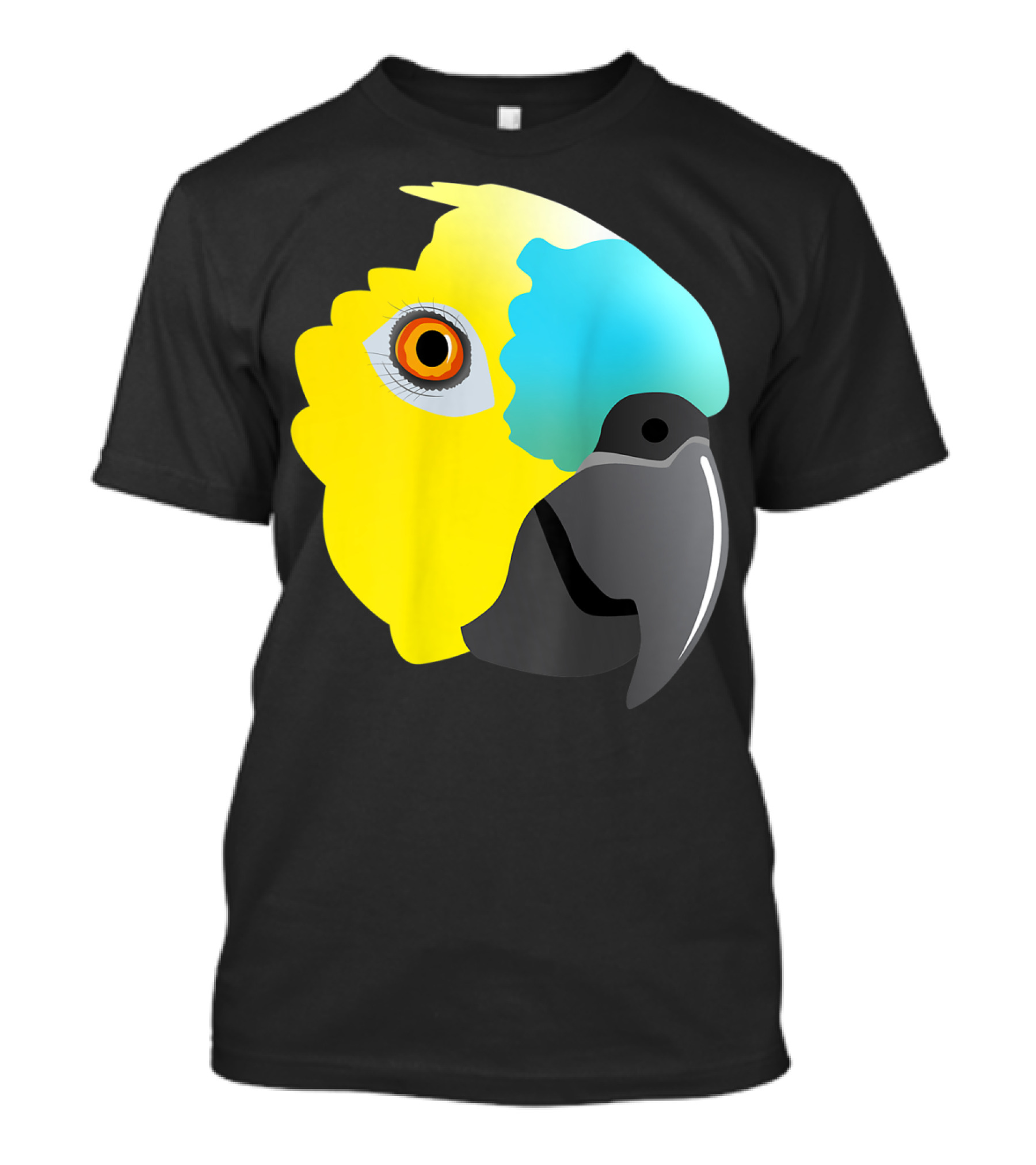 Bluefronted Amazon Parrot Head T-Shirt
