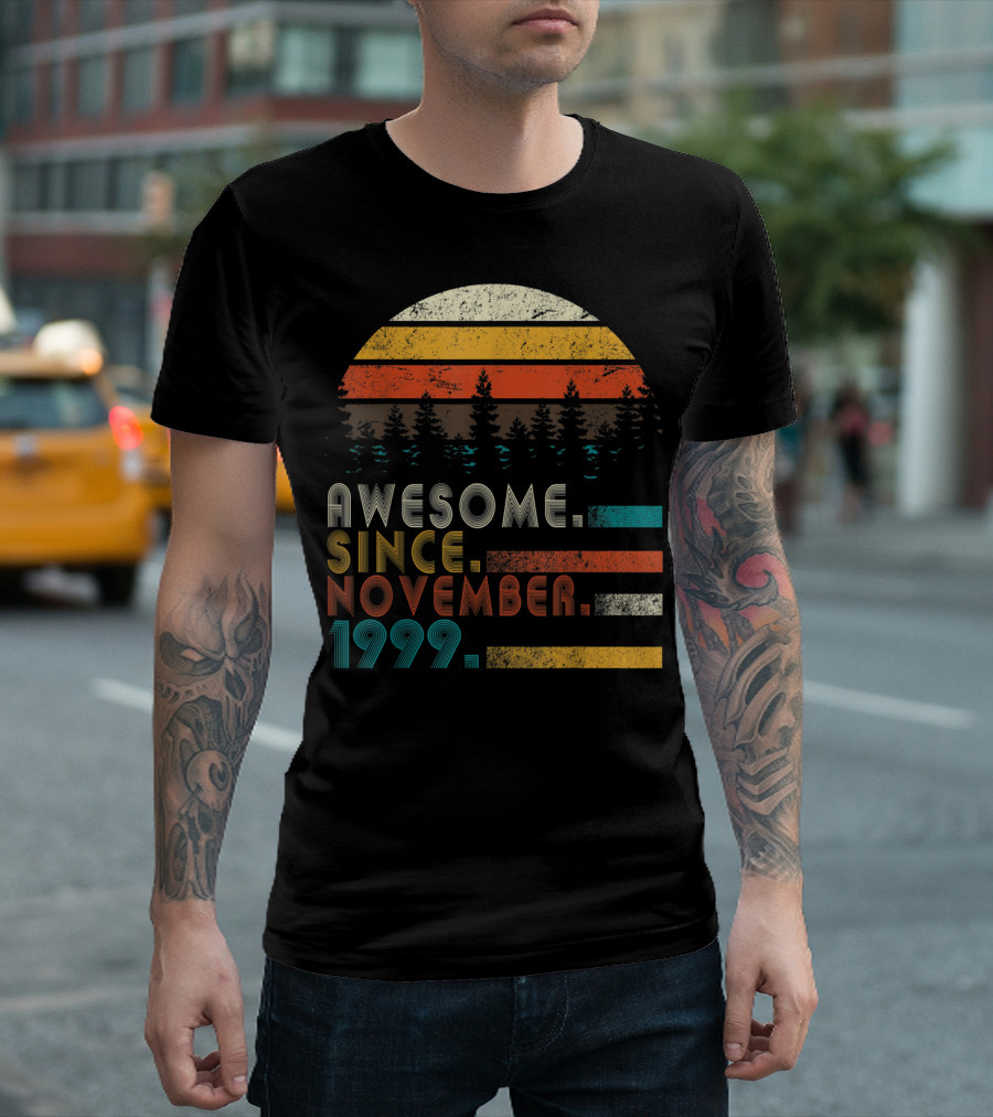 Awesome Since November 1999 Vintage 20th Classic T-Shirt