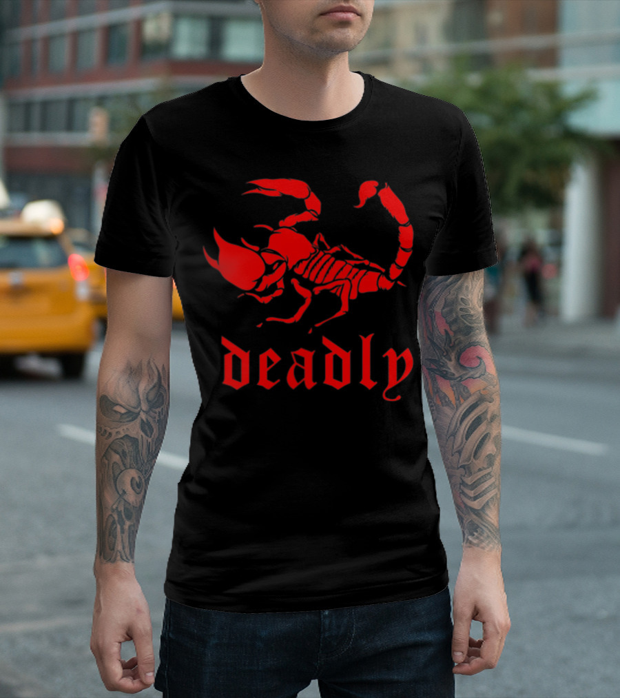 Deadly Scorpio Egirl Aesthetic Grunge Goth T-Shirt