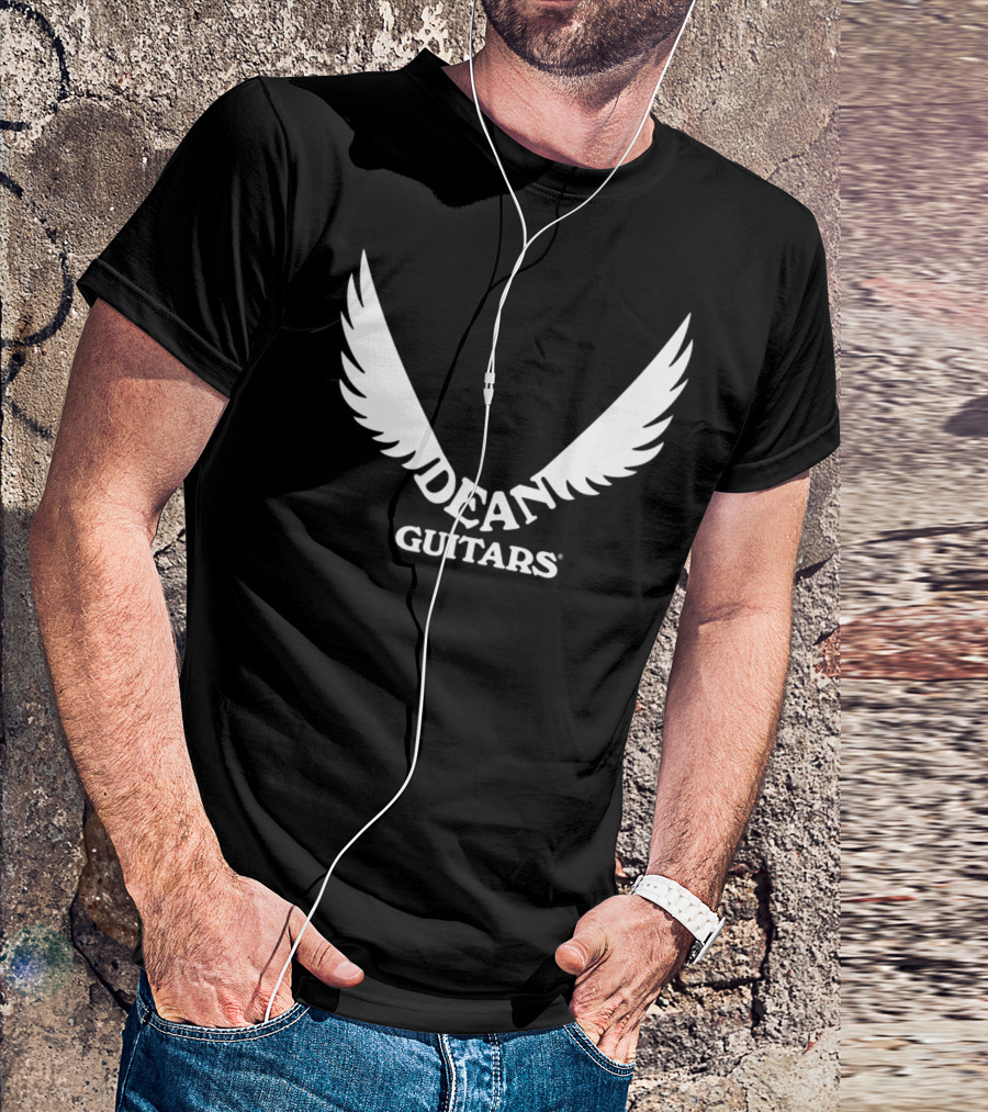 Dean Guitars Logo With Winged T-Shirt