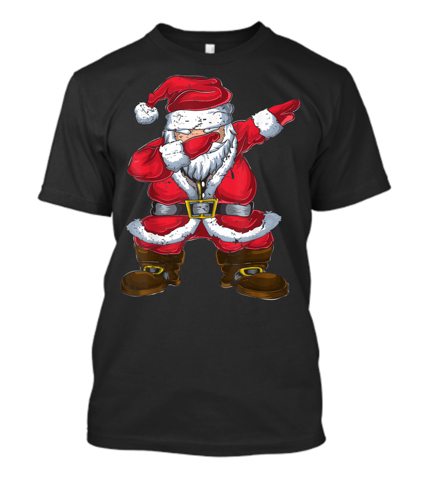 Santa Claus Dabbing Christmas Vintage Boys Xmas E2 T-Shirt