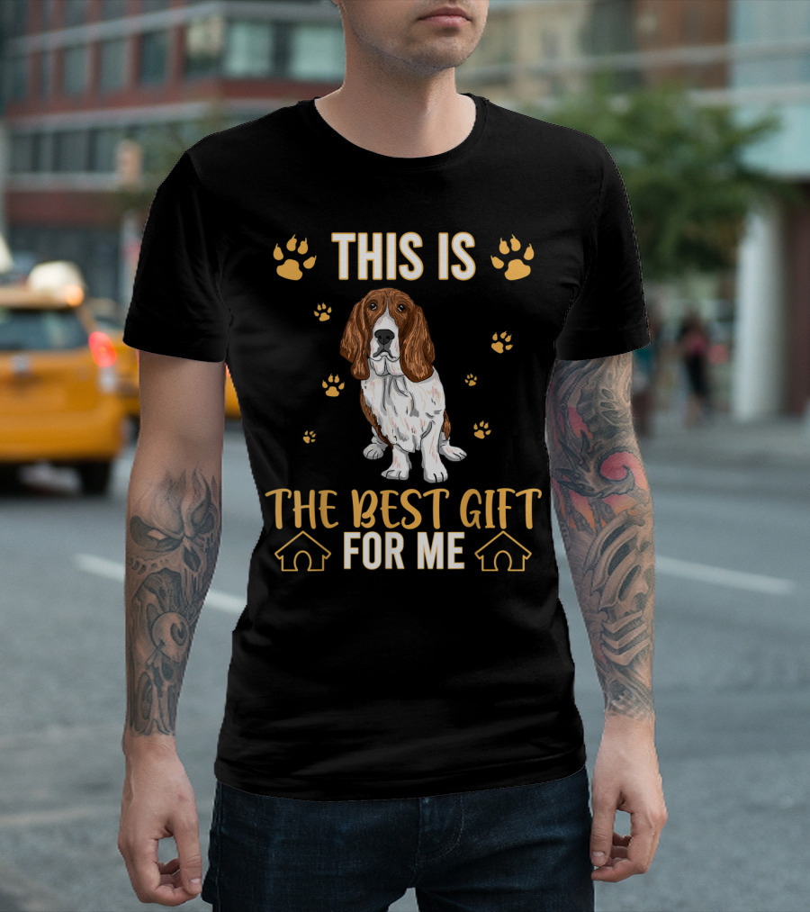 This Is The Best Gift For Me Basset Hound Dog T-Shirt