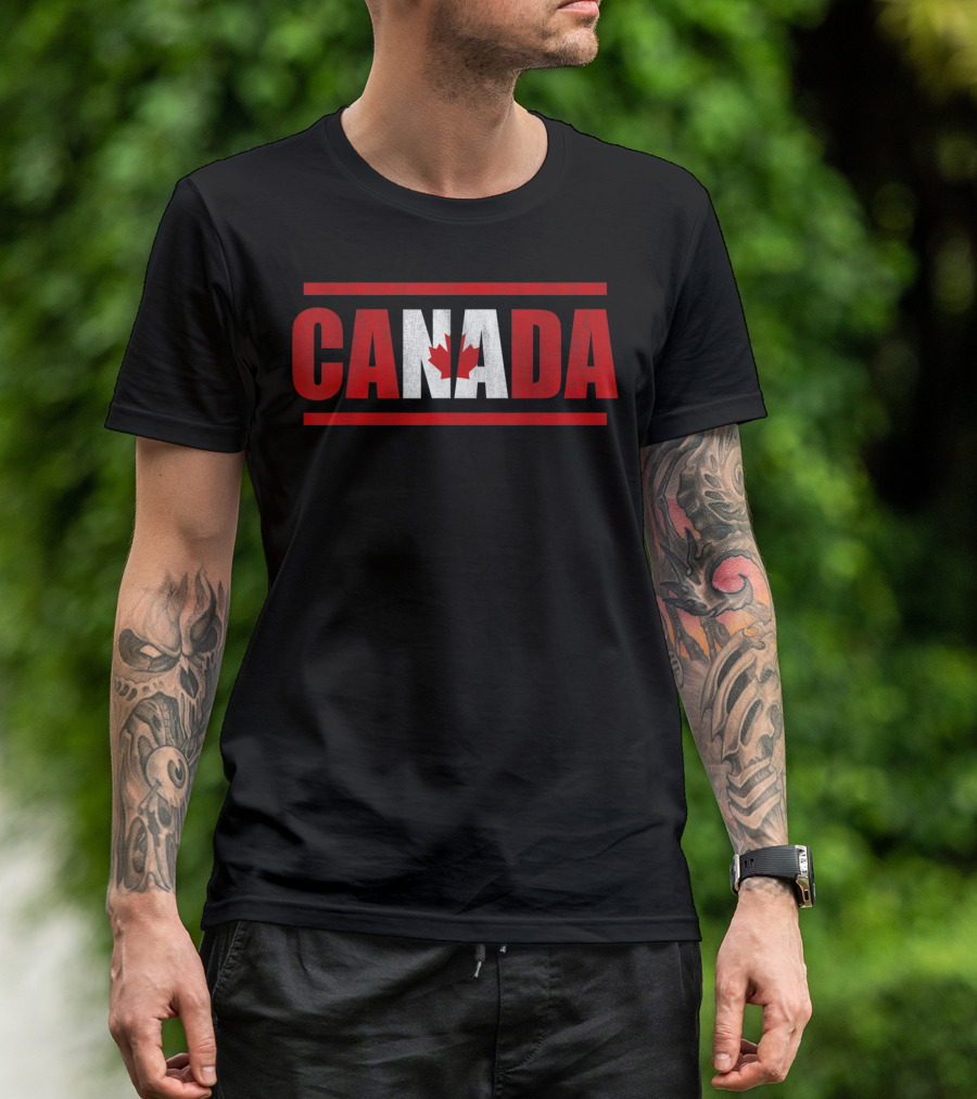 CANADA Maple Leaf Pride Flag T-Shirt