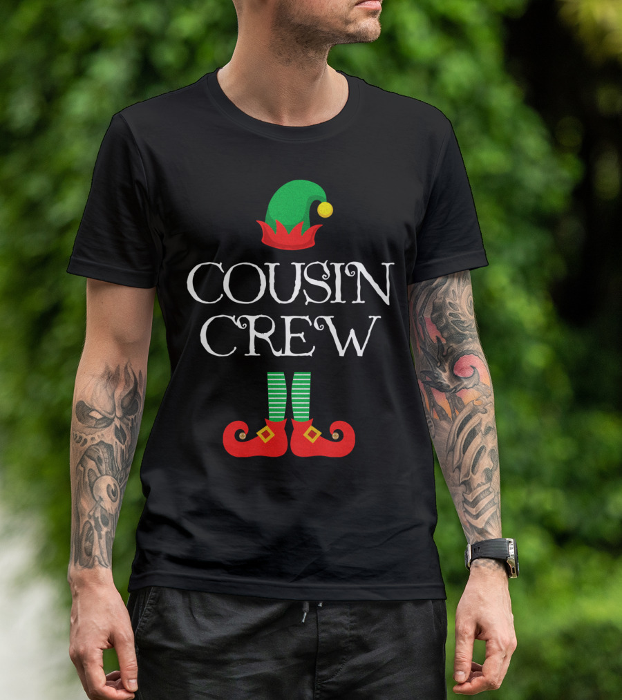 Cousin Crew Xmas Elf Christmas Group T-Shirt
