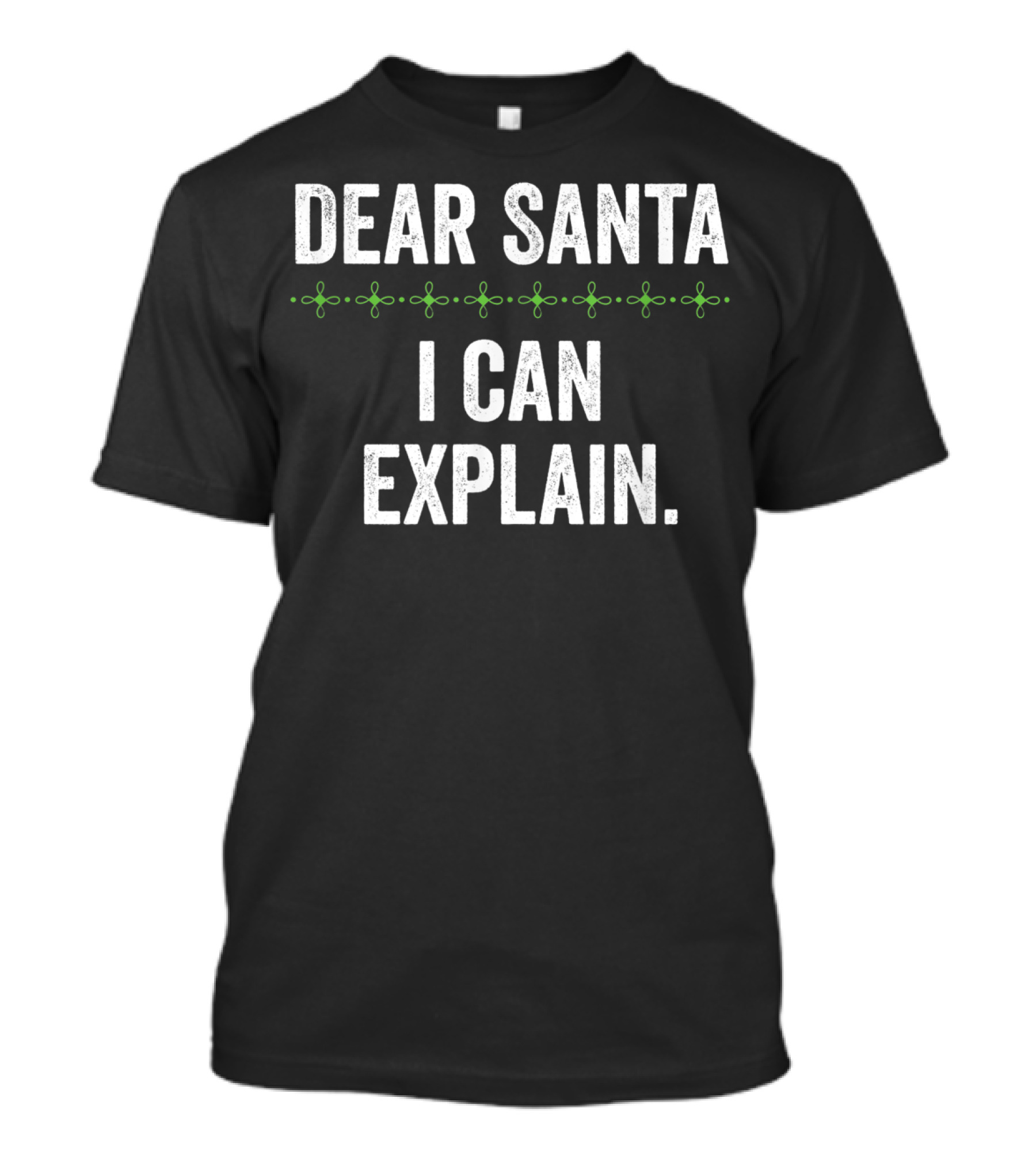 DEAR SANTA I CAN EXPLAIN NAUGHTY T-Shirt