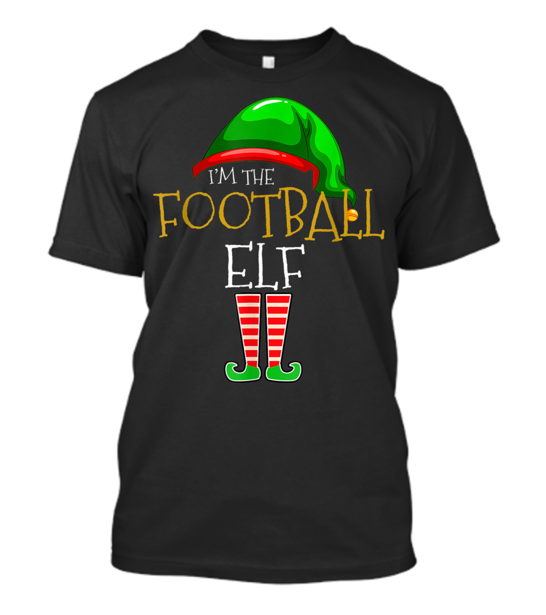 I'm The Football Elf Christmas Family Fun T-Shirt