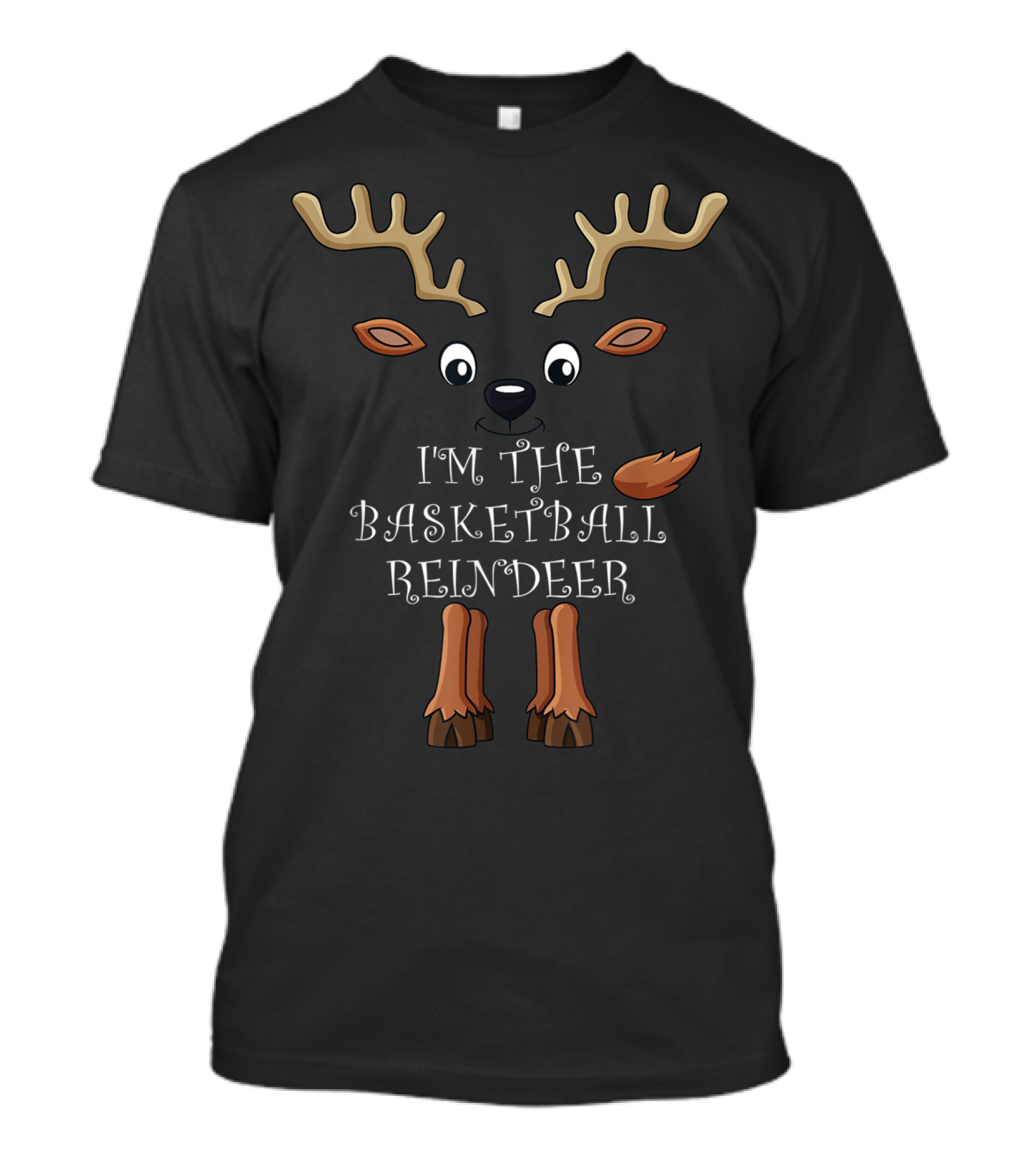 I'm The Basketball Reindeer T-Shirt