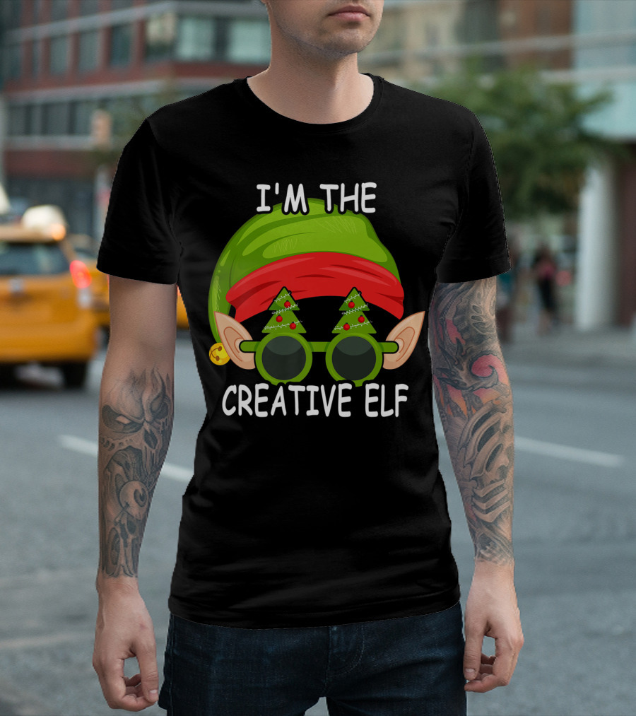I'm The Creative Elf I'm The Creative Elf Matching Family Group T-Shirt