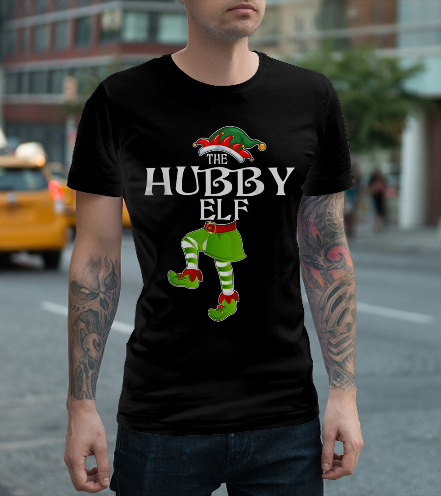 The Hubby Elf Christmas T-Shirt