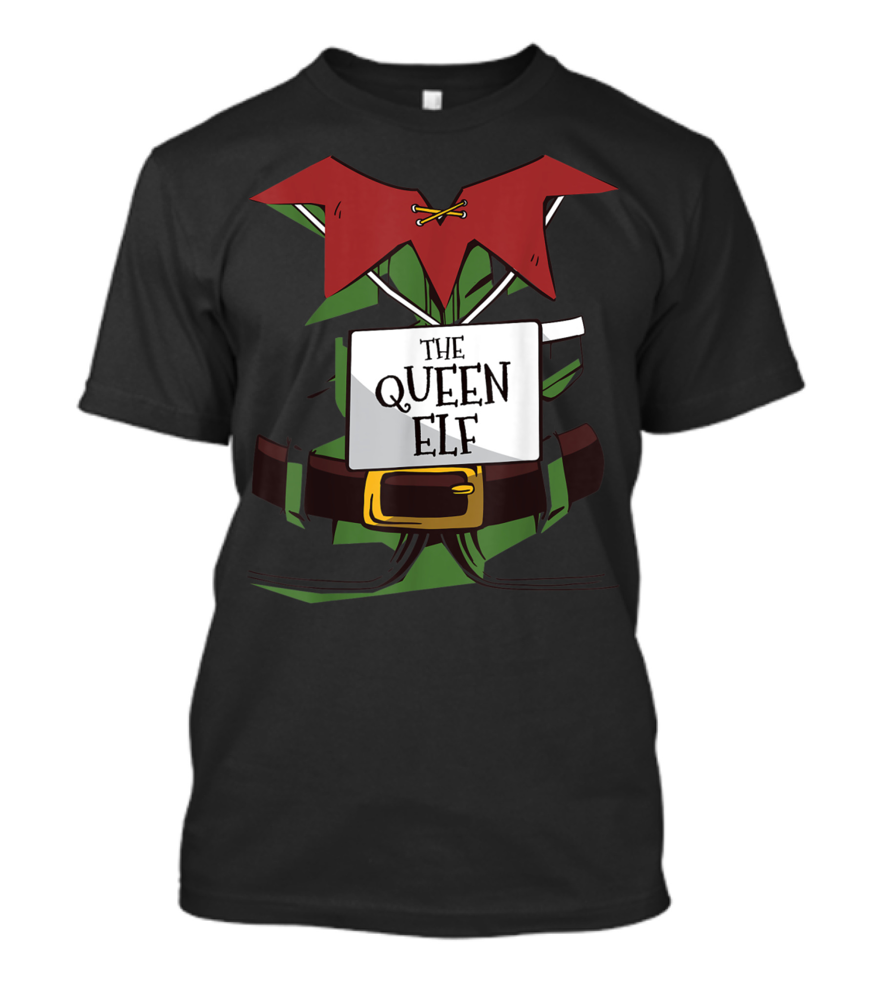 The Queen Elf Costume Family Matching Outfit Christmas T-Shirt