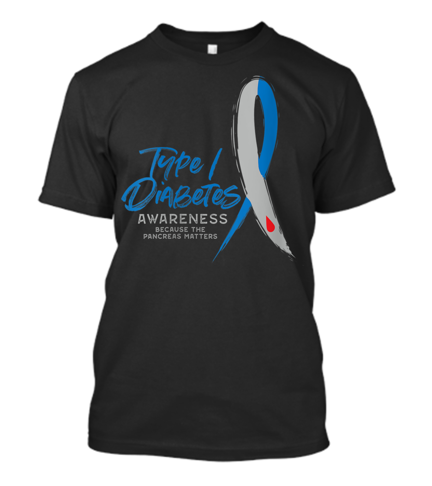Type 1 Diabetes Awareness Because The Pancreas Matters T-Shirt