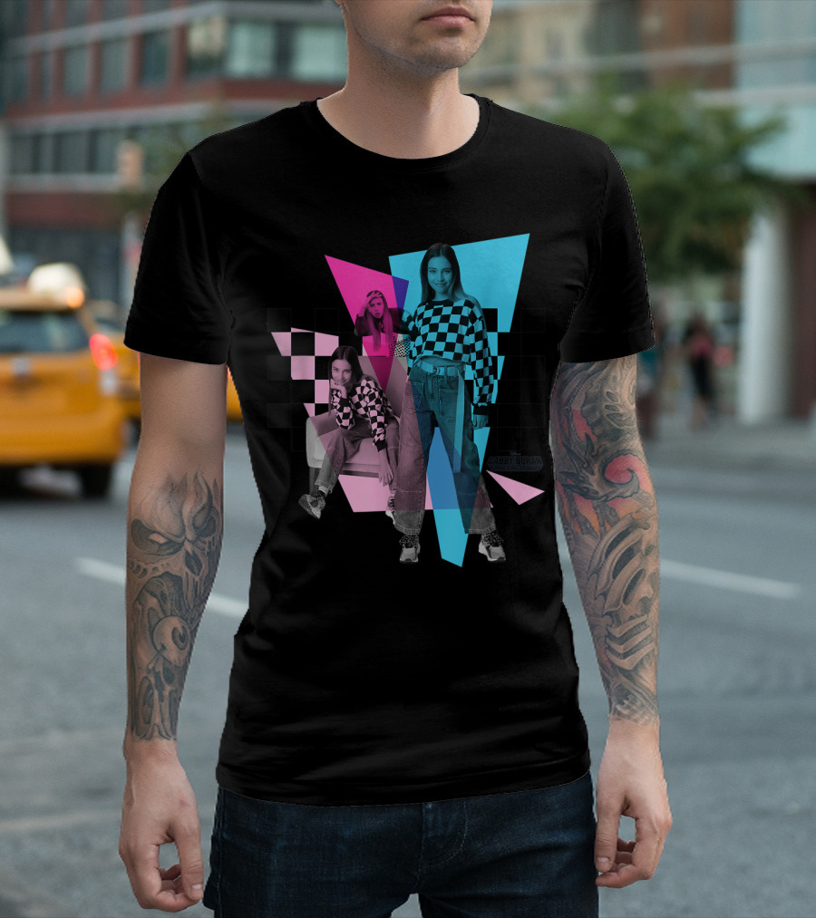 Disney Channel Gabby Duran The Unsittables Checkered T-Shirt