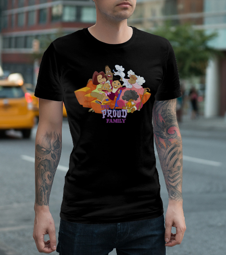 The Proud Family Characters Disney Channel Reunion T-Shirt