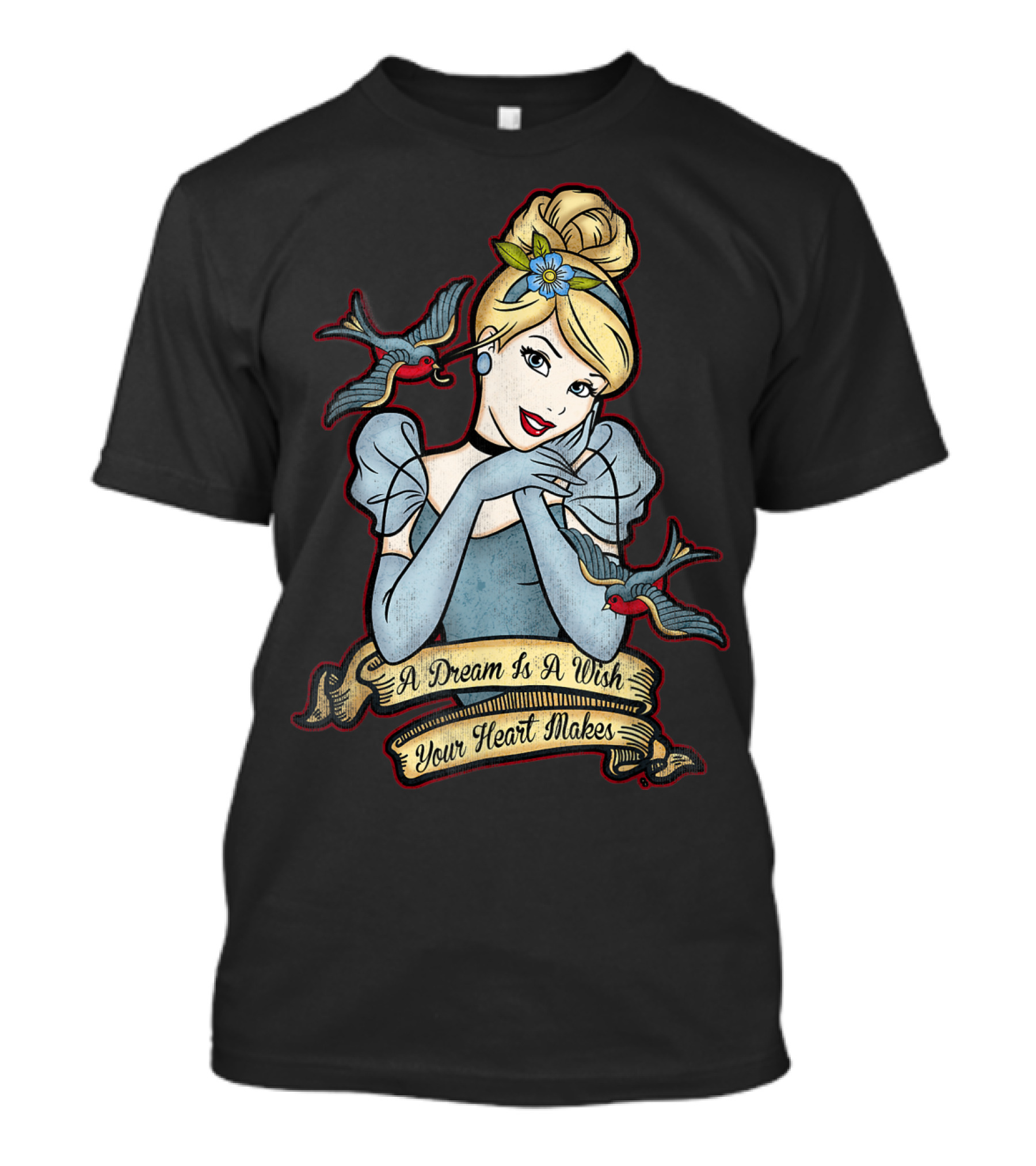 Cinderella A Dream Is A Wish Your Heart Makes Disney T-Shirt