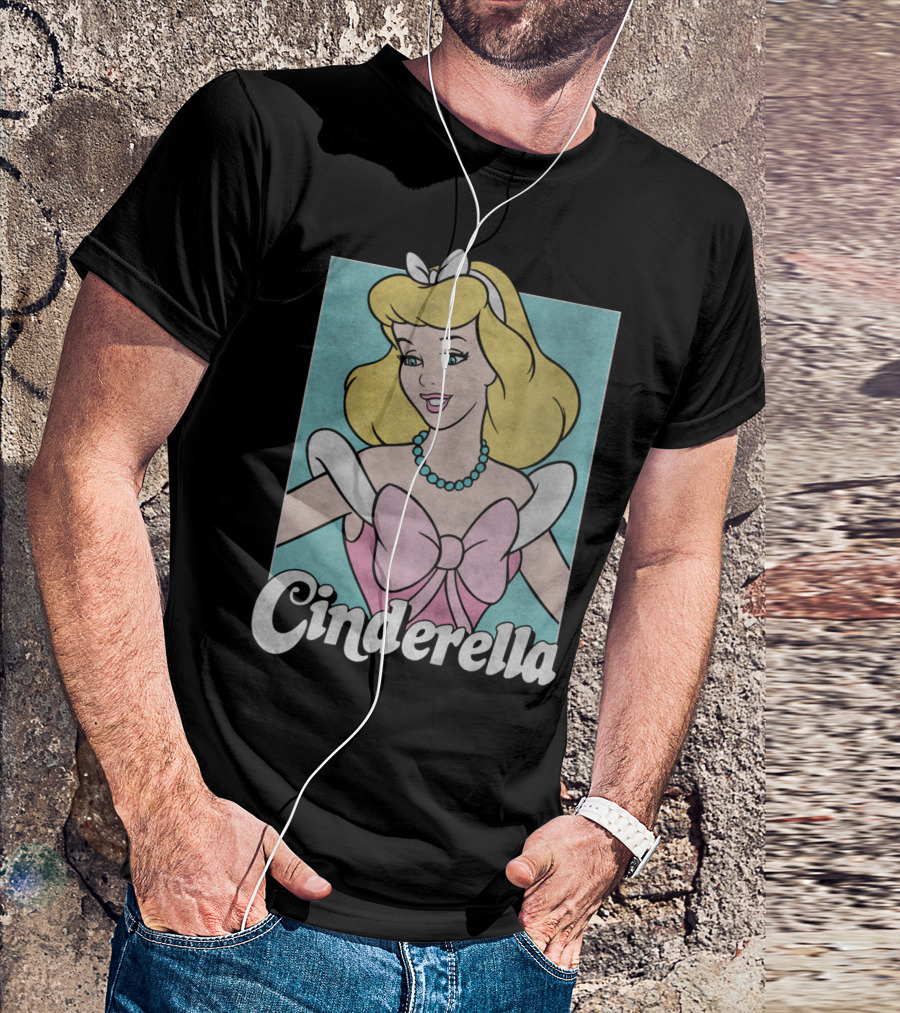 Cinderella Disney Classic Cartoon Princess T-Shirt
