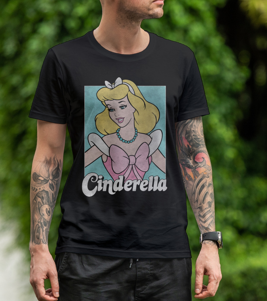 Cinderella Disney Classic Cartoon Princess T-Shirt
