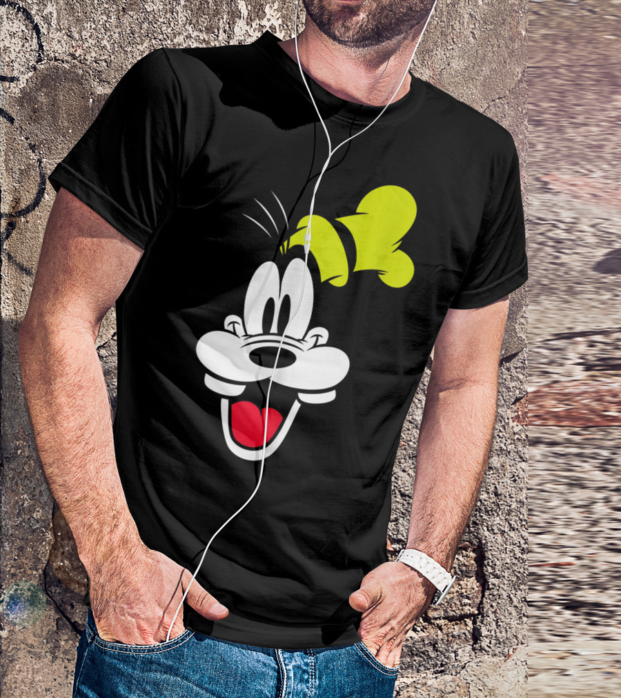 Disney Goofy Large Smile Face T-Shirt