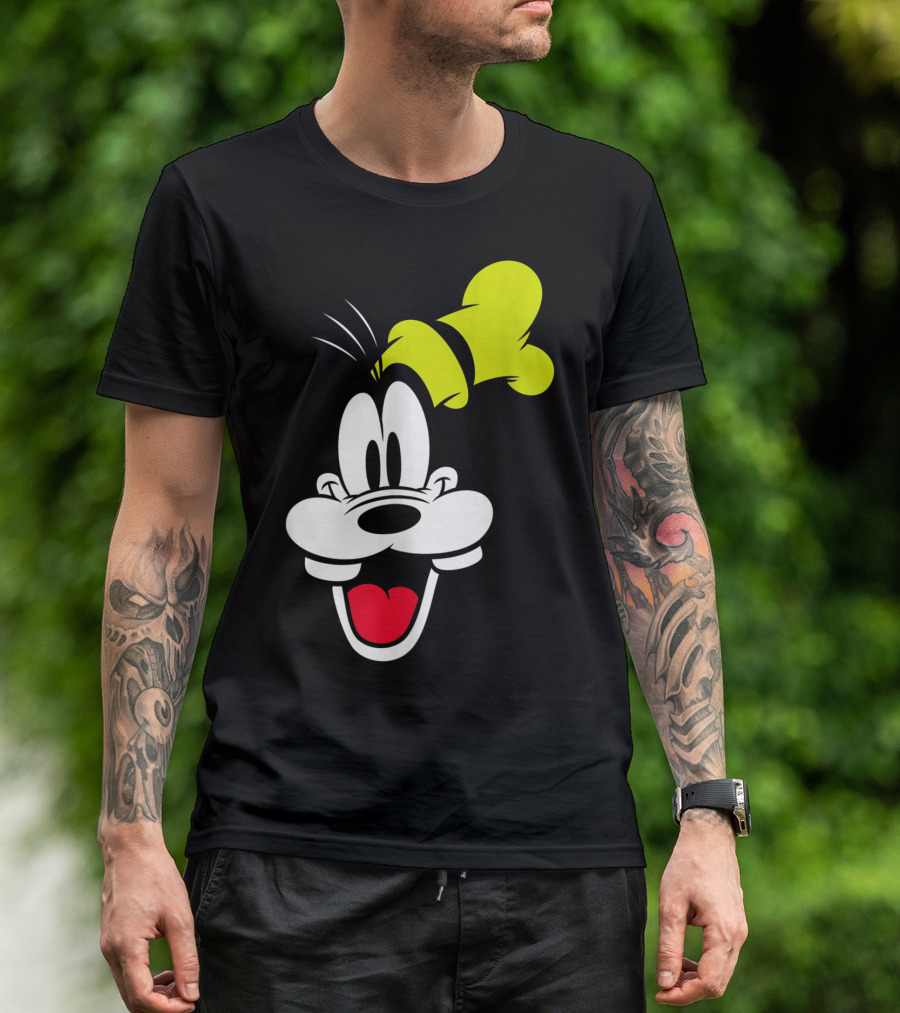 Disney Goofy Large Smile Face T-Shirt