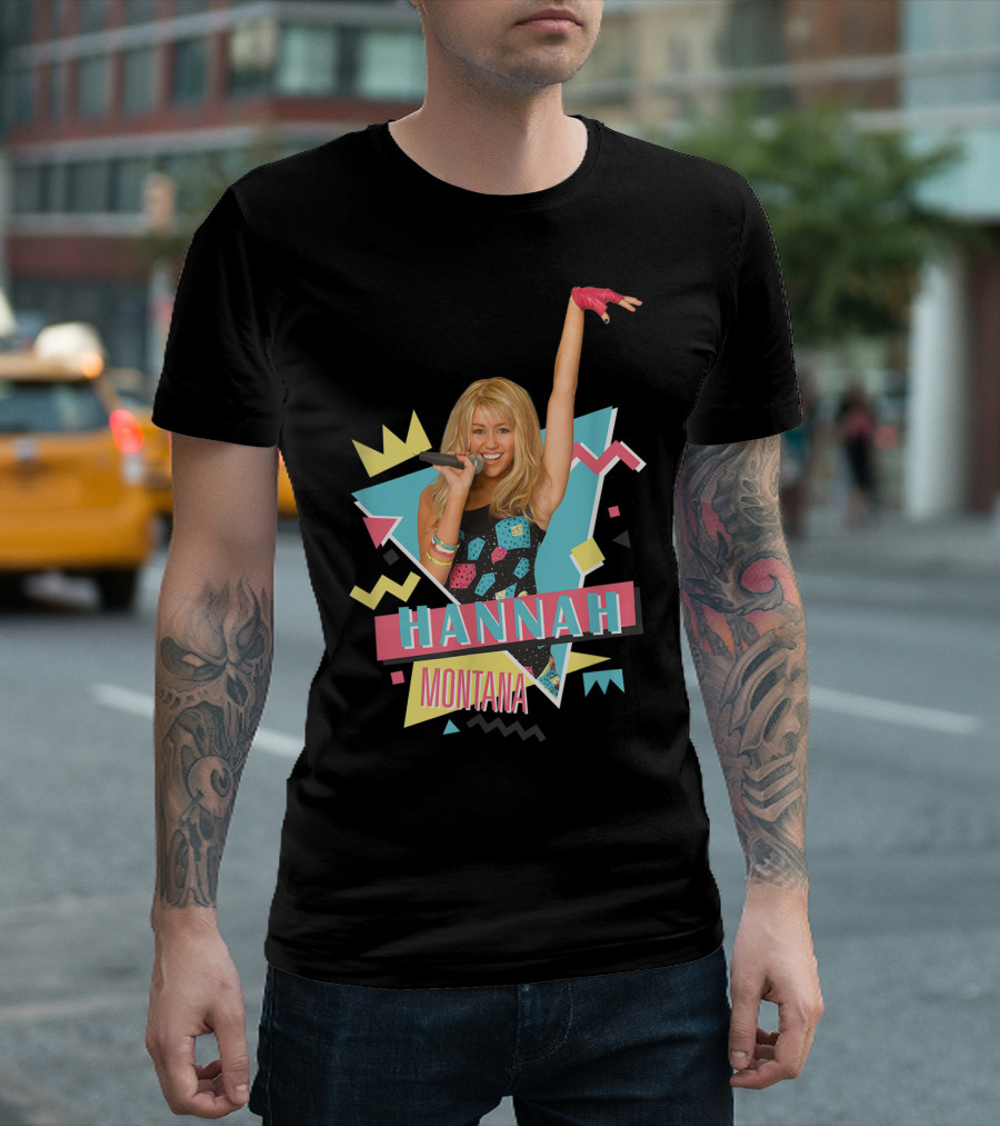 Disney Hannah Montana 90s Retro Pop T-Shirt