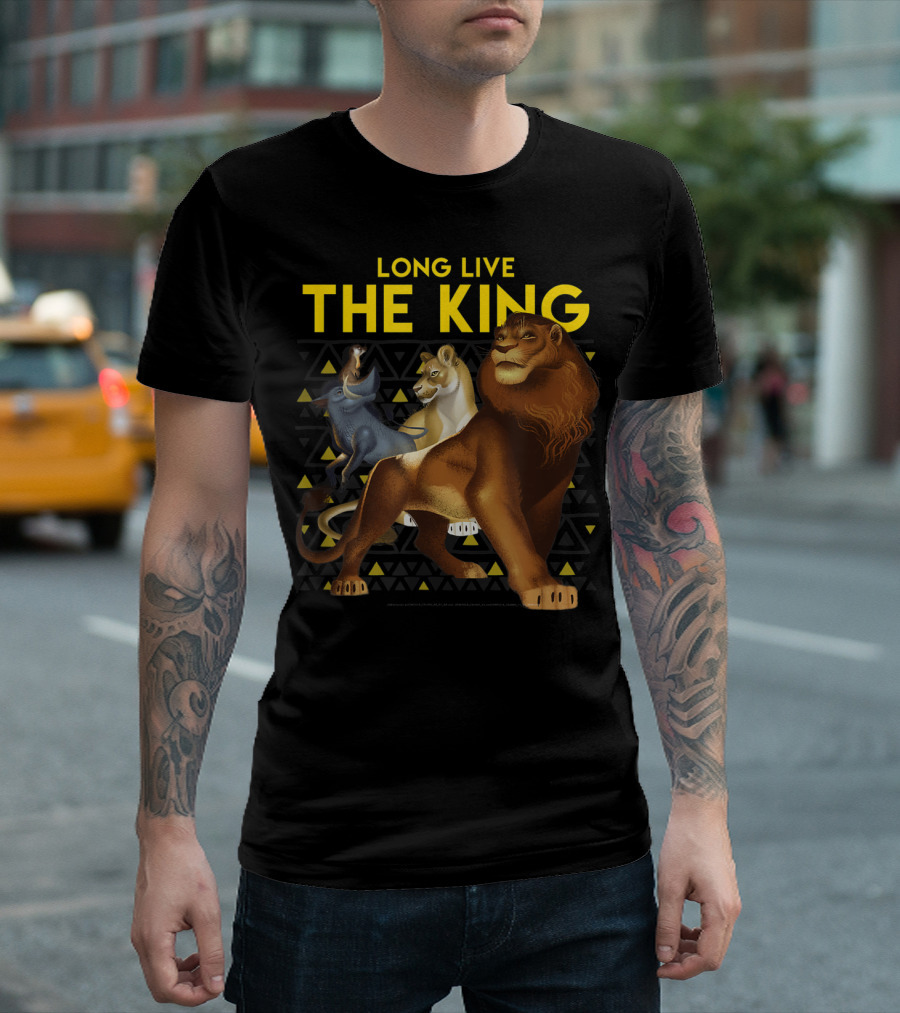 Long Live The King Disney Lion King Live Action T-Shirt